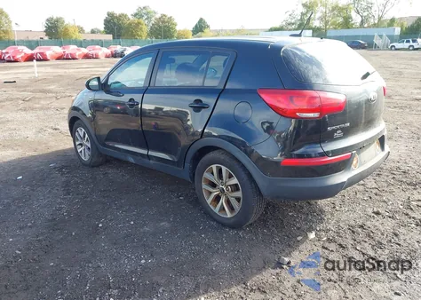 2016 Kia Sportage Lx из США, поврежденный, VIN KNDPBCACXG7808764